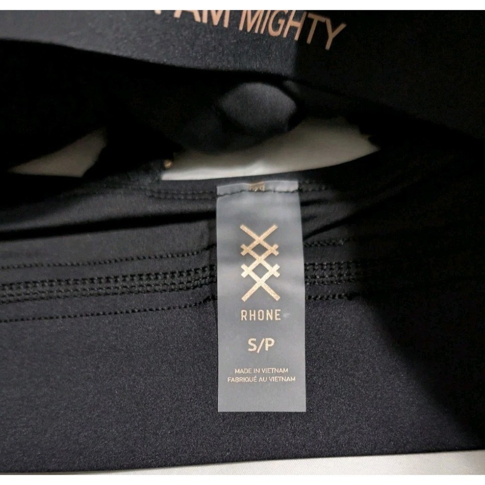 NWT Rhone Banded Hi-Form Sports Bra Womens Small Black Workout Yoga Gym - Picture 5 of 6